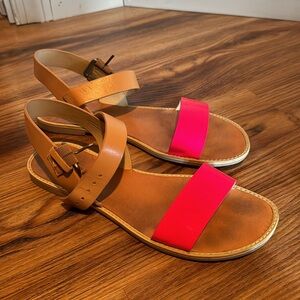 Vera Wang Febe Women’s Leather Sandals 9